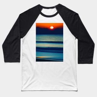 STYLISH AND EVOCATIVE OCEAN SUNRISE Baseball T-Shirt